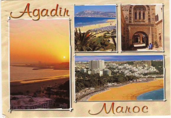 Carte postale agadir